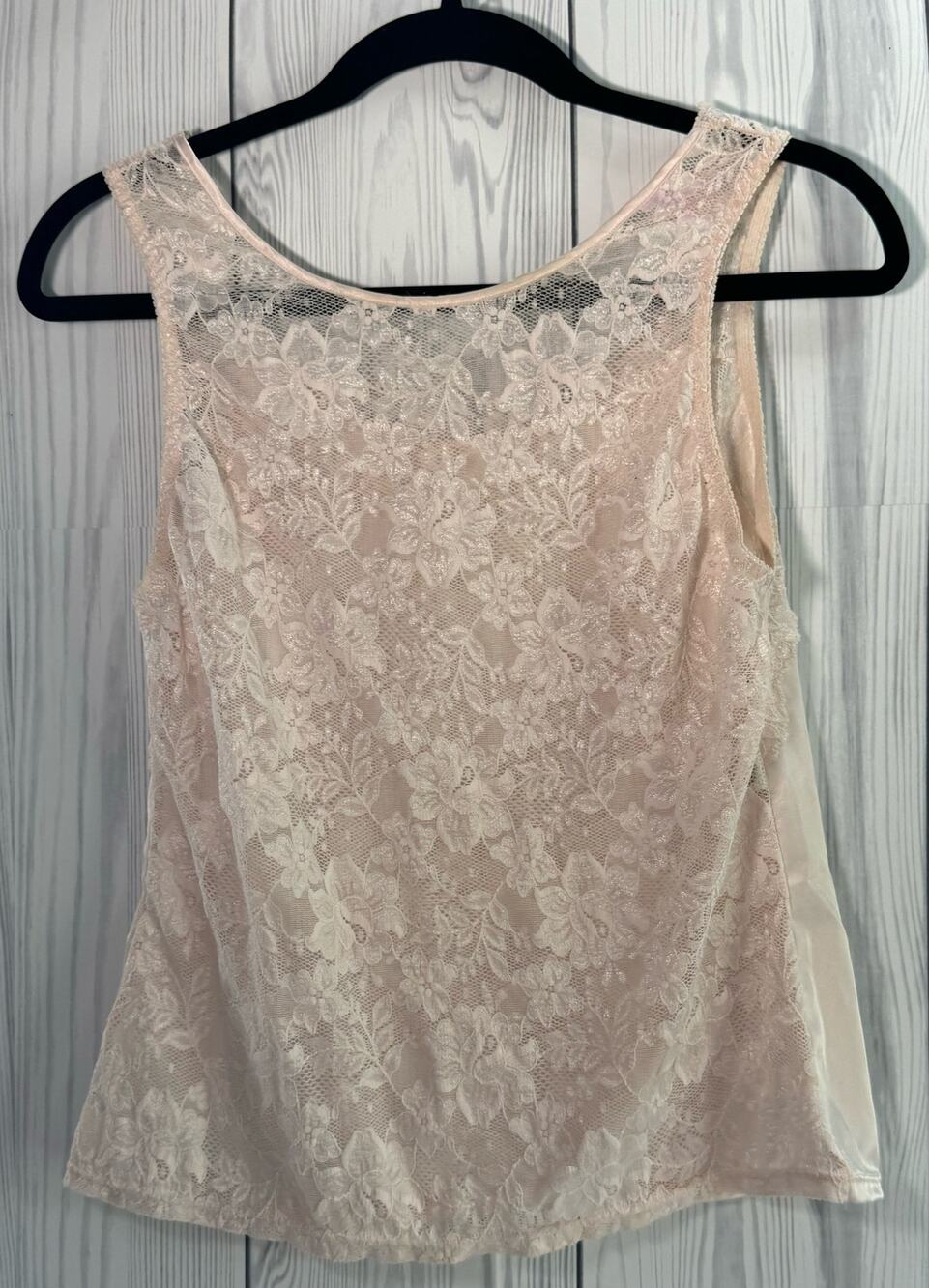 VTG Y2K 90s Lace Cami Women’s Medium Fairy Whimsey Coquette